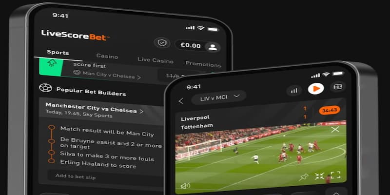 Livescore các tính năng cơ bản